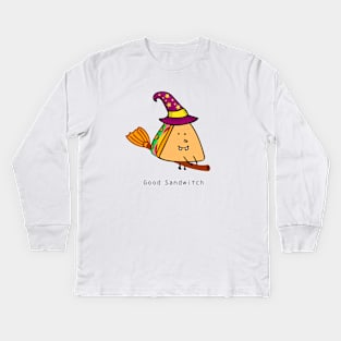 sandwich or sandwitch ? Kids Long Sleeve T-Shirt